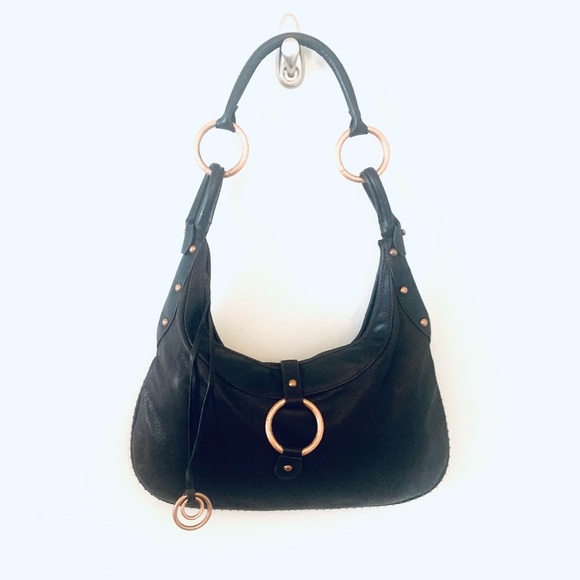 KATE LANDRY Brown Large
Leather Hobo Shoulder Handbag - Picture 3 of 10